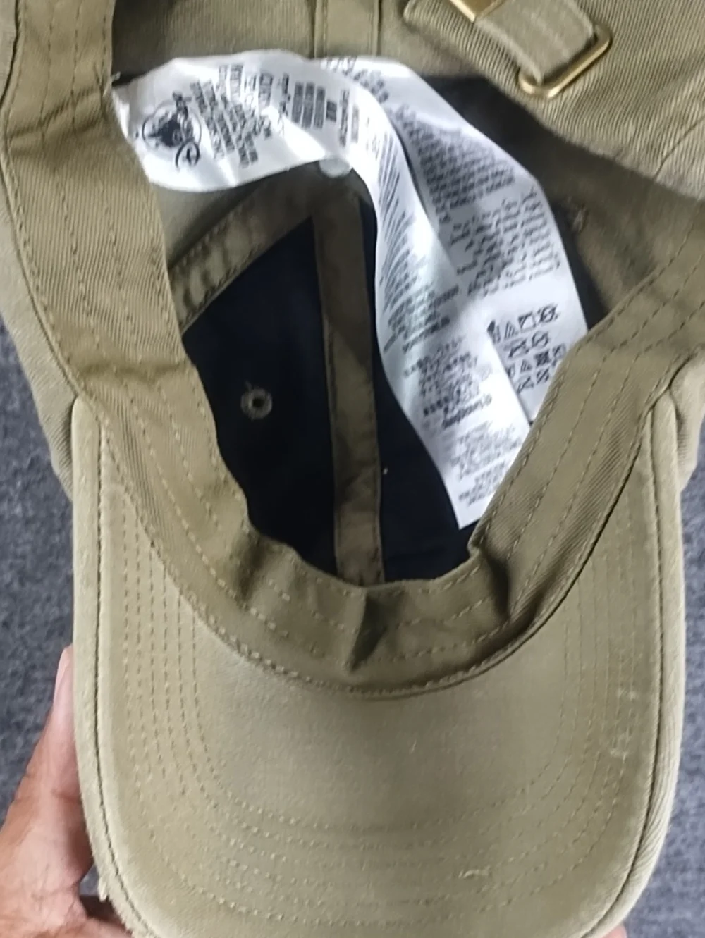 Disney Olive Green Baseball Cap with Mickey Graphic
